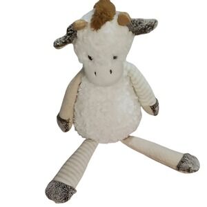 Plush Giraffe Stuffed Animal Cream Brown Stripes Soft‎ Toy Nursery Decor